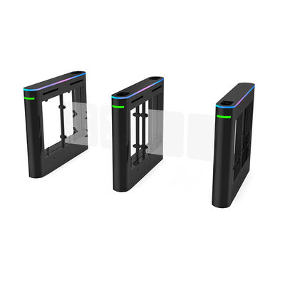 Warehouse Access Control Turnstile Gate Anti-Corrosion Steel and Low Maintenance Cost