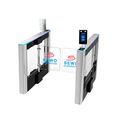 Shopping Mall Security Speed Gate Turnstile with Aesthetic Design and High Traffic Throughput