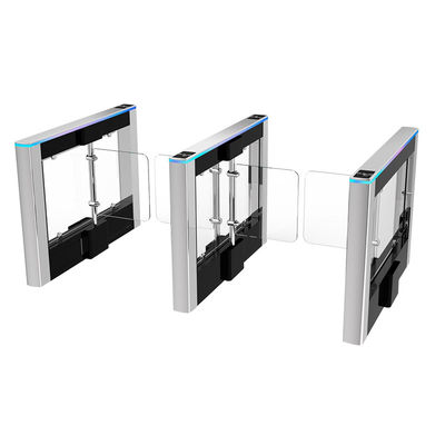 Data Center Security Turnstile Gate Dual Authentication And Emergency Override Function