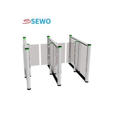 Secure Access Control Simplified Swing Gate Turnstile for Offices Public Spaces at Metro Station