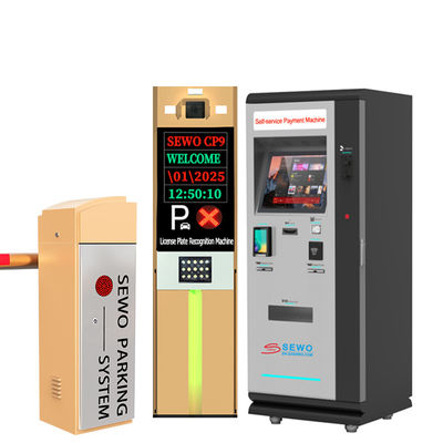 Convenient Outdoor Car Park Payment Waterproof Parking Meter Machine with Optional Banknote Collection Module