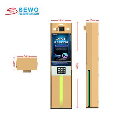 Advanced LPR Parking System for Multi-Level Parking Structures 90% Accuracy and Automatic Parking Machines