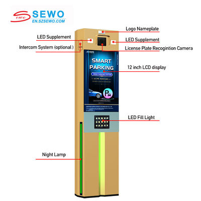 Advanced LPR Parking System for Multi-Level Parking Structures 90% Accuracy and Automatic Parking Machines
