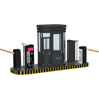 Unique Beautiful Ticket Parking Equipment With Background Lighting Voice System