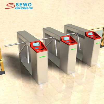Entrance Barrier Gate Supermarket Entrance Turnstile Biometric Access Control