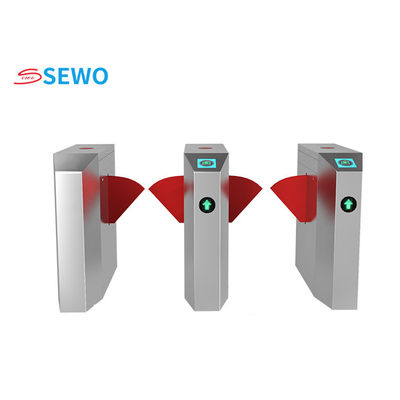 Automatic Flap Barrier Access Control System With RFID IC ID Card Reader