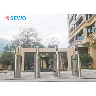 Intelligent Pedestrian Barrier Gate Turnstile For Residential Gate Access Control System