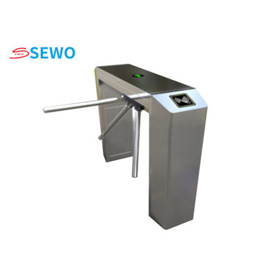 30people/Min Standard Tripod Turnstile Entrance Barrier Gate Stainless Steel Material
