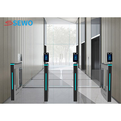Fully Automatic Swing Gate Turnstile Access Control With Fingerprint RFID Card Reader