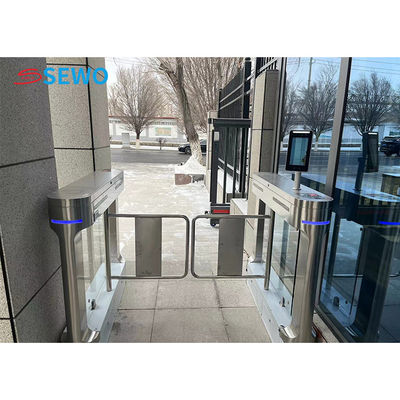 Customized Widening Swing Turnstile Barrier Gate For Non Motorized Vehicle Pedestrian