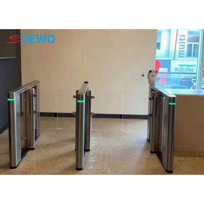 Fully Automatic Turnstile Gate , Turnstile Biometric Access Control For Gym / Subway