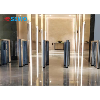 Indoor / Outdoor Face Recognition Turnstile Door Access Control System