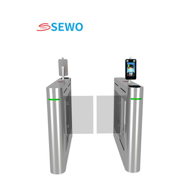 OEM ODM Speed Gate Turnstile Indoor / Outdoor Face Recognition Access Control For Gym