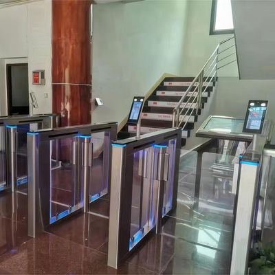 Card Reader Automatic Barrier Gate Biometric Access Control Security Speedgate Turnstile