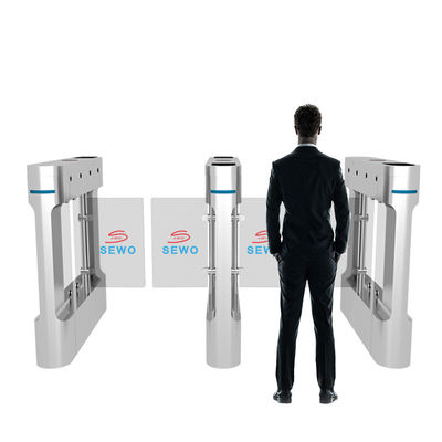 304 Stainless Steel Turnstile Entry Systems Swing Barrier Turnstile Access Control Security Systems