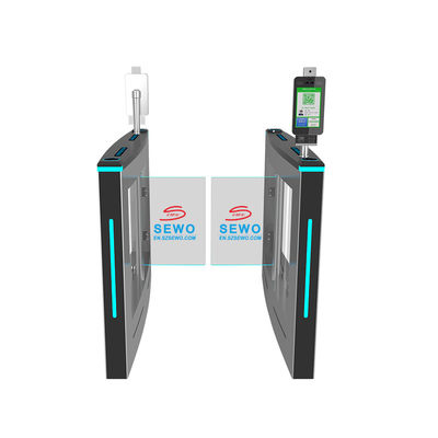 Easy-to-Install Swing Gate Turnstile for Building Security 0.2s Unlock Time RS232/485 Communication Customizable Features
