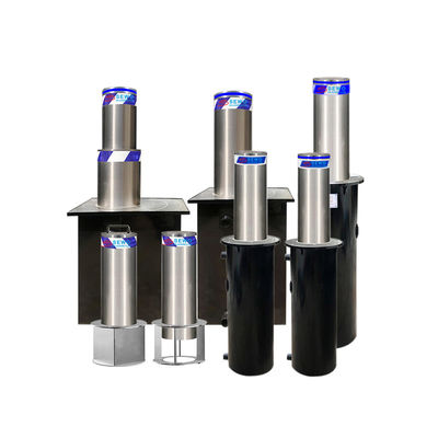 Automatic Retractable Hydraulic Bollards Remote Control Steel Bollard for Traffic Control and Access Management