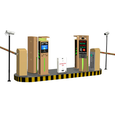 License Plate Recognition Camera For Automatic Parking Systems Parking Barriers Access Control With ANPR Technology