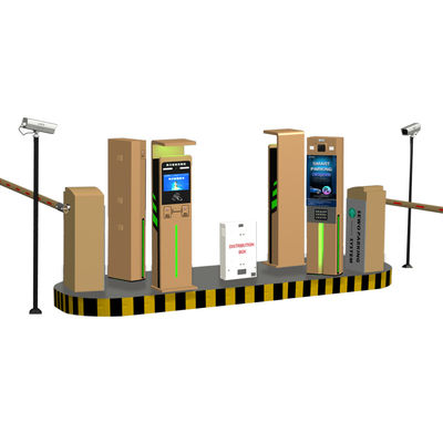 Premium License Plate Recognition Camera With RFID Parking Systems Parking Ticket Dispensers