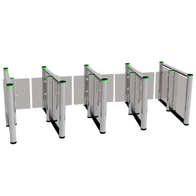 High Speed Gate Electronic Turnstile Gates Glass Swing Gate Biometric Access Control