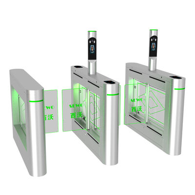 Indoor/Outdoor Access Control Security Turnstile Gate with Card Reader and RS232/485 Communication Featuring Esd Protection