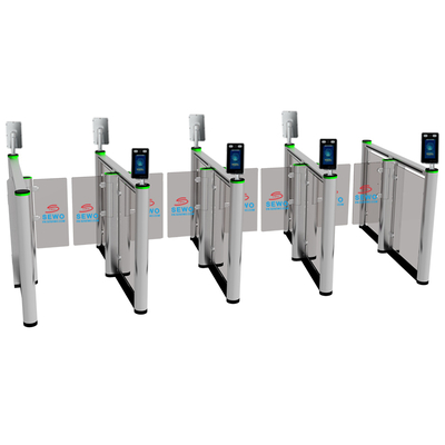 High-Speed Face Recognition Access Control High Speed Turnstile Gate with RFID Card Reader