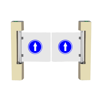 Fully Automatic Speed Gate Turnstile with RFID NFC Reader
